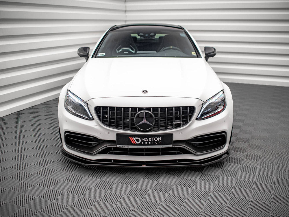 Front Splitter V.3 Mercedes-AMG C63 Coupe AMG Aero Pack C205 Facelift - Wayside Performance 
