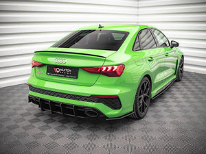 Maxton Design Street Pro Rear Side Splitters Audi Rs3 Sedan 8y (2020-) - Wayside Performance 