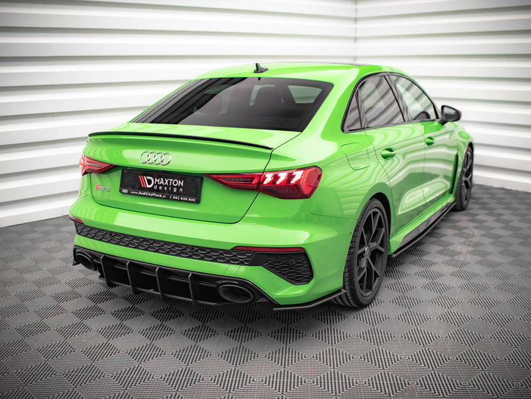 Maxton Design Street Pro Rear Side Splitters Audi Rs3 Sedan 8y (2020-) - Wayside Performance 