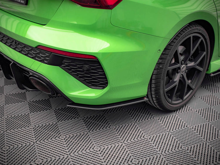 Maxton Design Street Pro Rear Side Splitters Audi Rs3 Sedan 8y (2020-) - Wayside Performance 