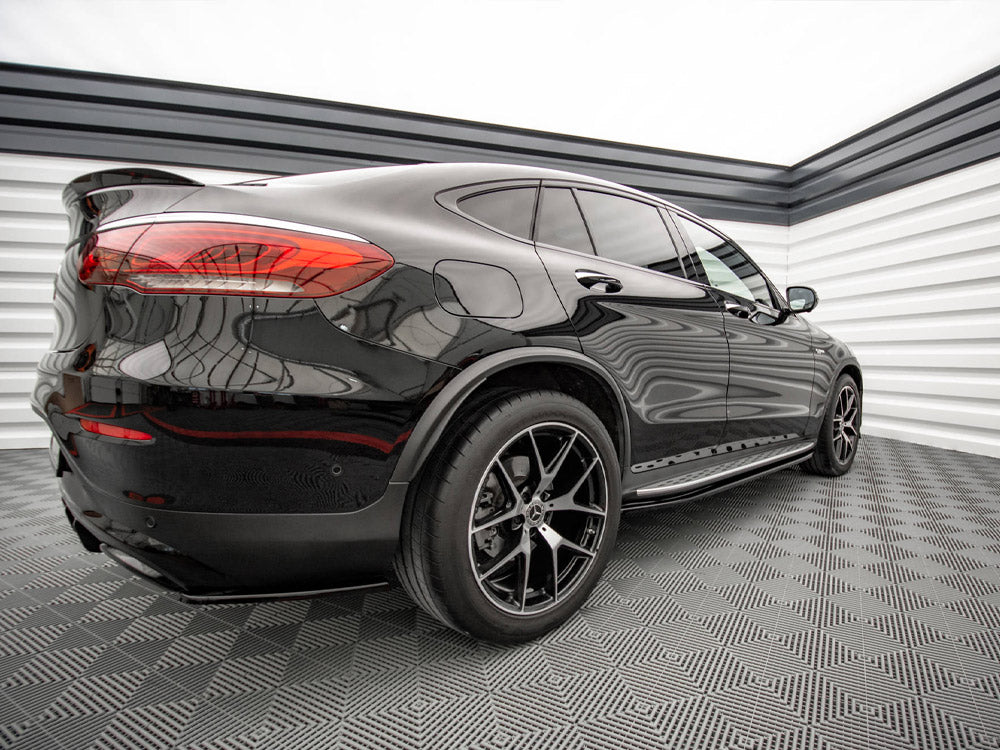 Side Skirts Diffusers V.1 Mercedes-Benz GLC Coupe AMG-Line C253 - Wayside Performance 