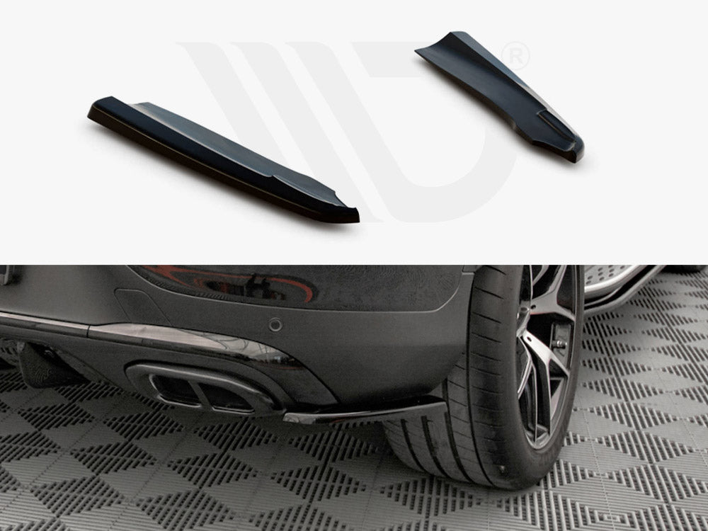 Rear Side Splitters Mercedes-Benz GLC Coupe AMG-Line C253 Facelift - Wayside Performance 