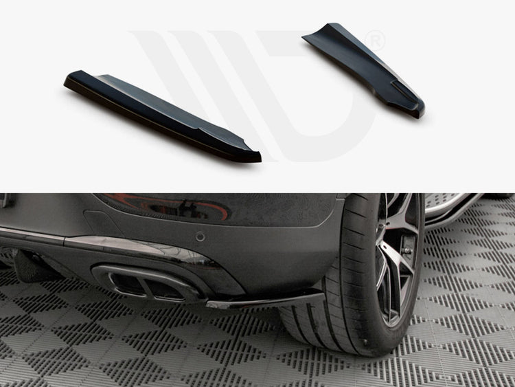 Rear Side Splitters Mercedes-Benz GLC Coupe AMG-Line C253 Facelift - Wayside Performance 