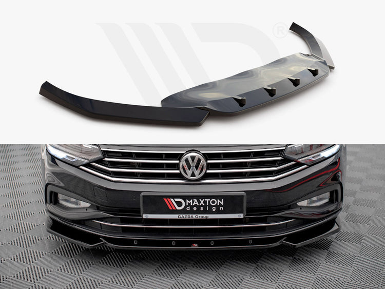 Front Splitter V.1 VW Passat B8 Facelift - Wayside Performance 