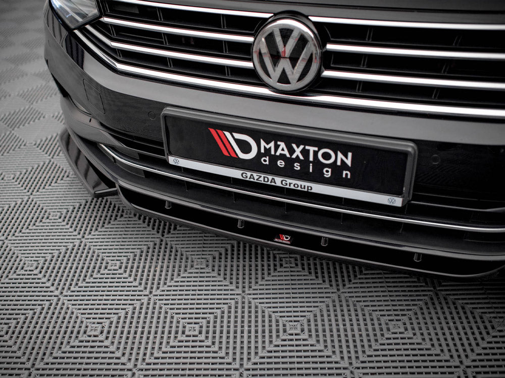Front Splitter V.1 VW Passat B8 Facelift - Wayside Performance 