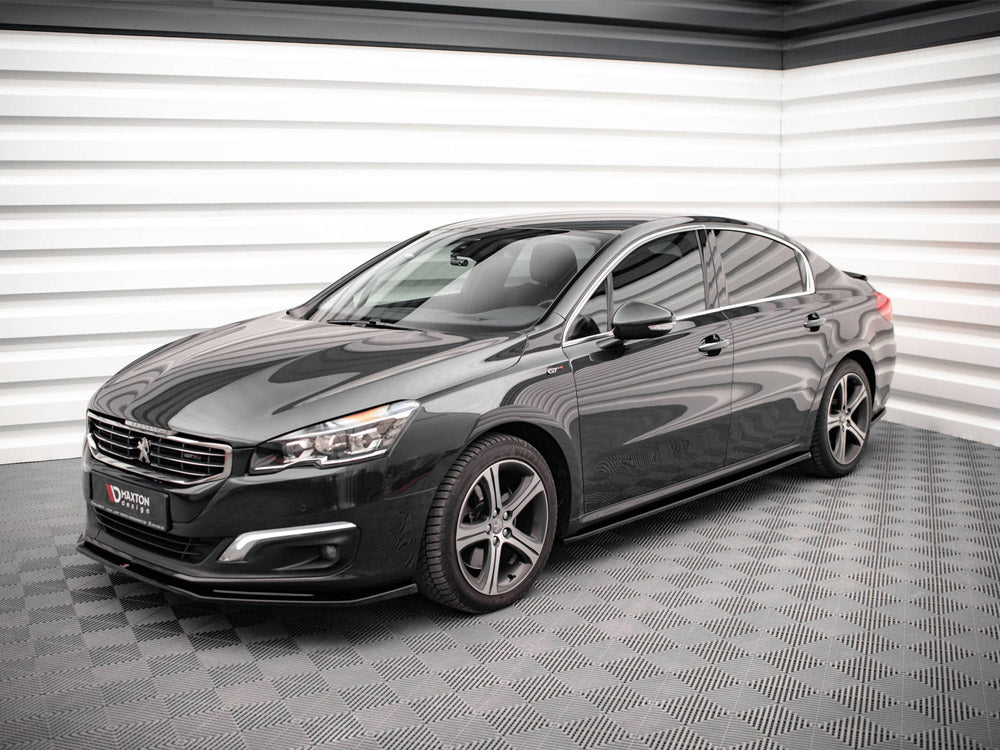 Side Skirts Diffusers Peugeot 508 GT MK1 Facelift (2014-2018) - Wayside Performance 