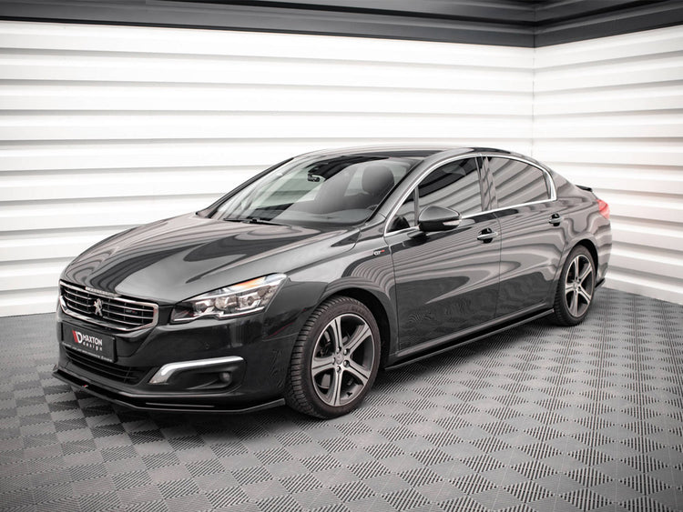 Side Skirts Diffusers Peugeot 508 GT MK1 Facelift (2014-2018) - Wayside Performance 