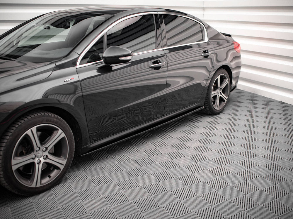 Side Skirts Diffusers Peugeot 508 GT MK1 Facelift (2014-2018) - Wayside Performance 