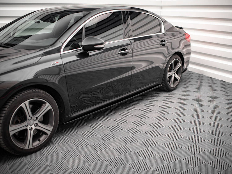 Side Skirts Diffusers Peugeot 508 GT MK1 Facelift (2014-2018) - Wayside Performance 