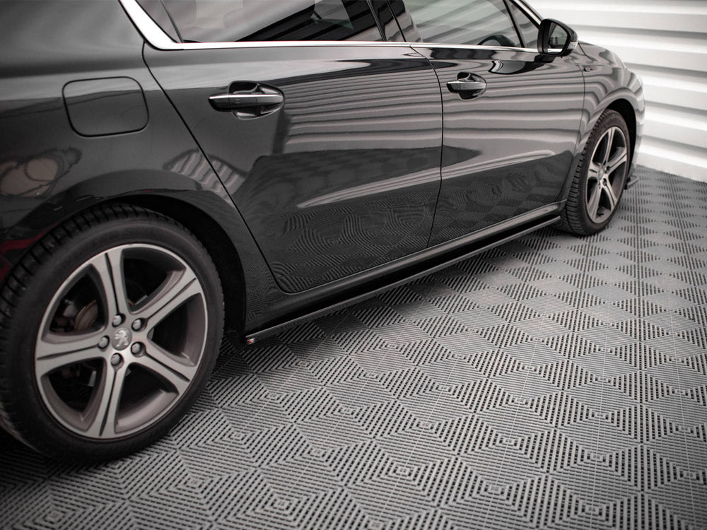Side Skirts Diffusers Peugeot 508 GT MK1 Facelift (2014-2018) - Wayside Performance 