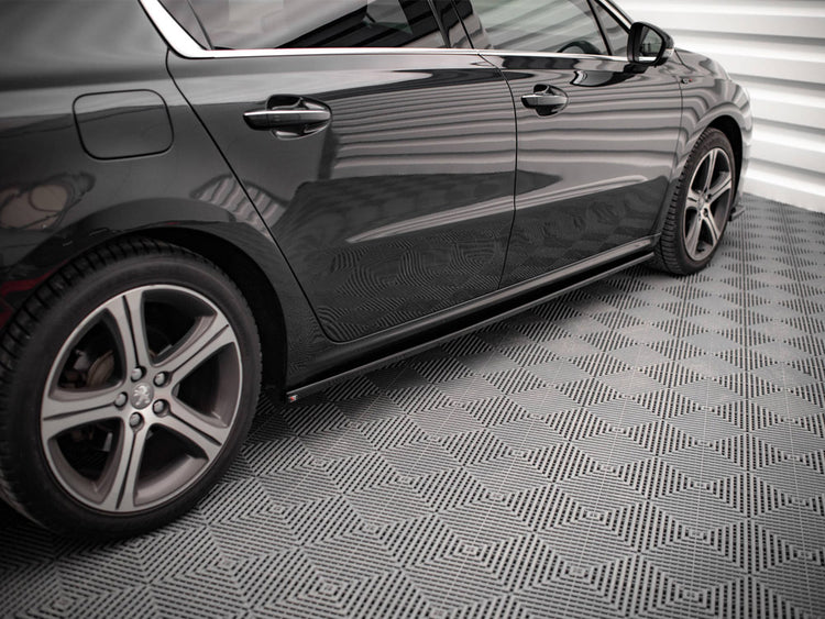 Side Skirts Diffusers Peugeot 508 GT MK1 Facelift (2014-2018) - Wayside Performance 