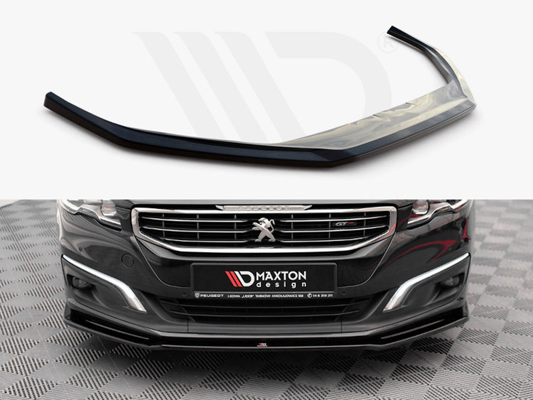 Front Splitter V.2 Peugeot 508 GT MK1 Facelift (2014-2018) - Wayside Performance 