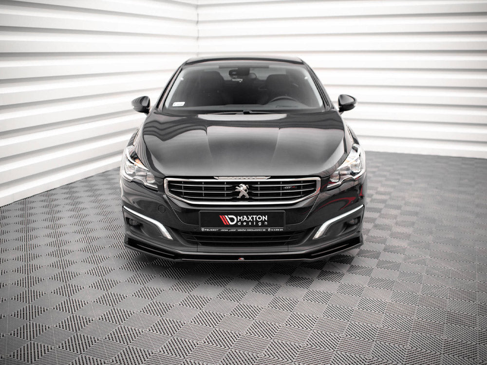 Front Splitter V.2 Peugeot 508 GT MK1 Facelift (2014-2018) - Wayside Performance 