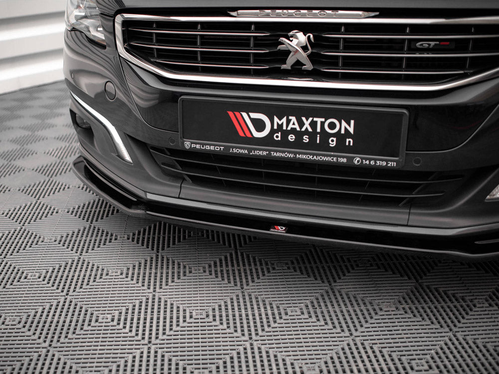 Front Splitter V.2 Peugeot 508 GT MK1 Facelift (2014-2018) - Wayside Performance 