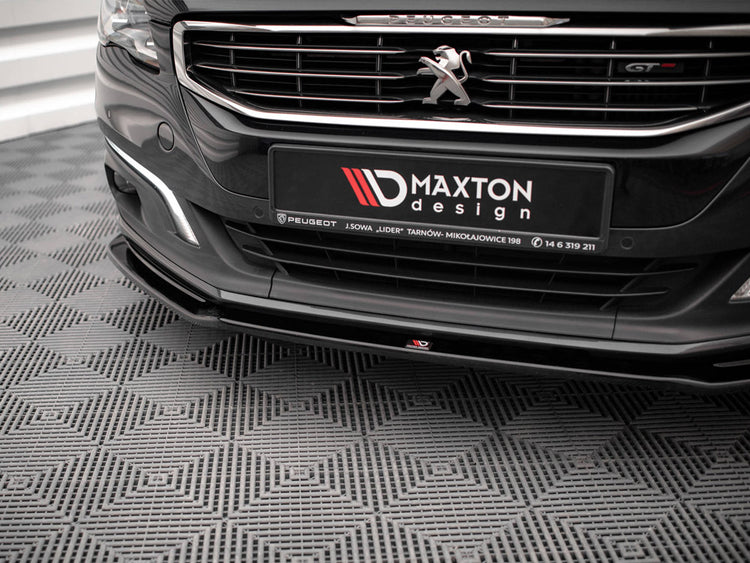 Front Splitter V.2 Peugeot 508 GT MK1 Facelift (2014-2018) - Wayside Performance 