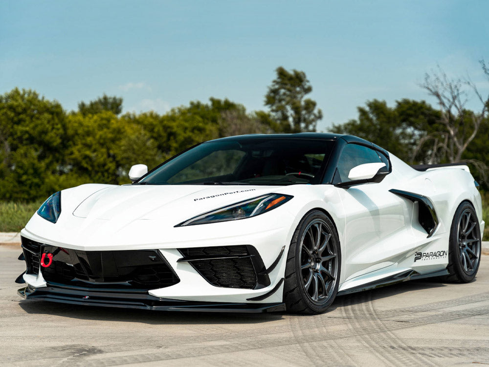 Front Splitter Chevrolet Corvette C8 (2020-) - Wayside Performance 