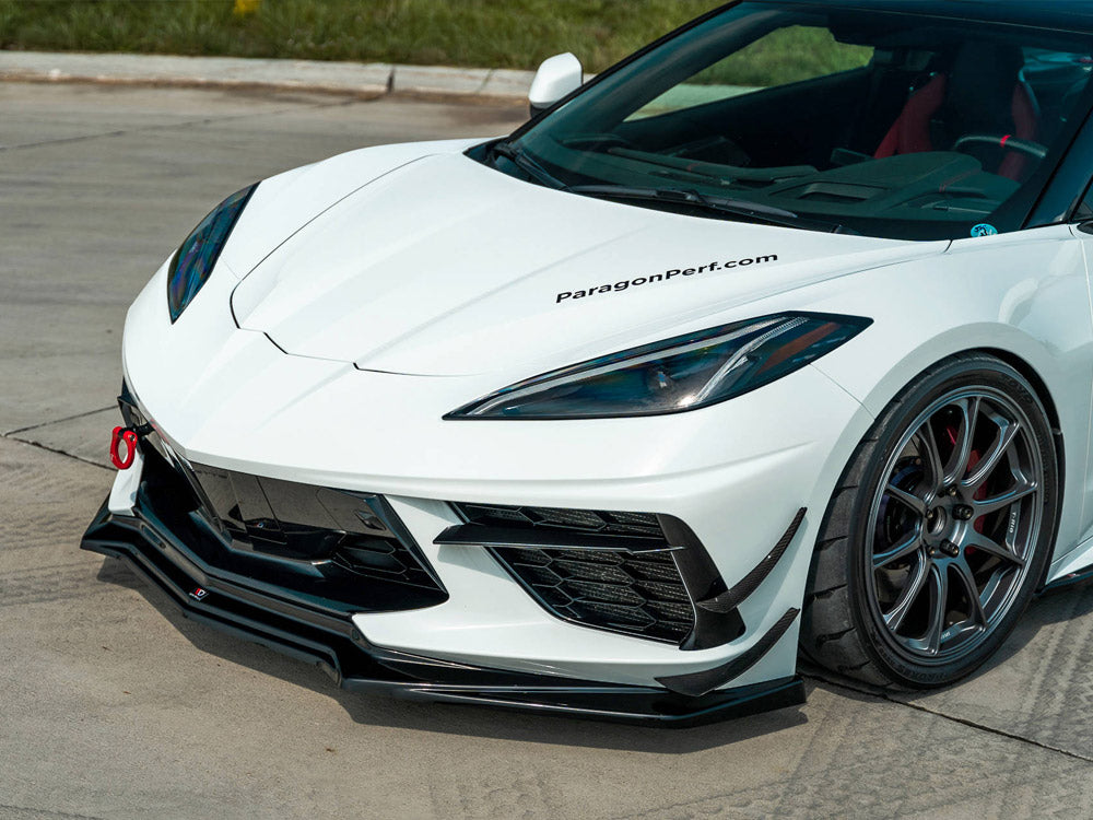 Front Splitter Chevrolet Corvette C8 (2020-) - Wayside Performance 