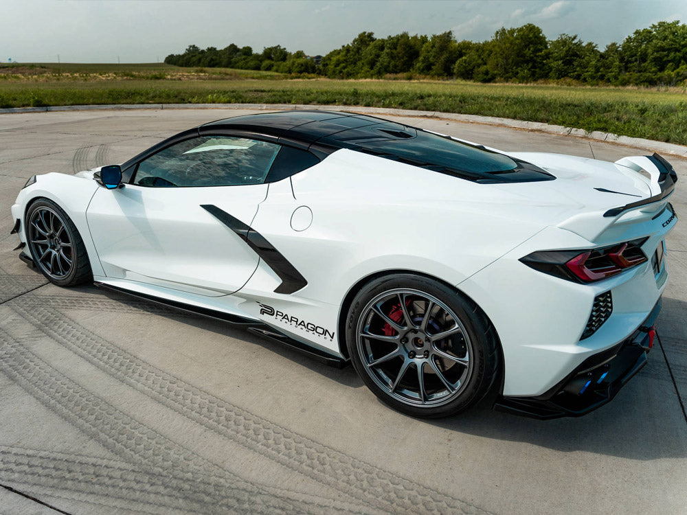 Side Skirts Diffusers Chevrolet Corvette C8 - Wayside Performance 
