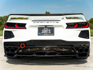 Central Rear Splitter Chevrolet Corvette C8 - Wayside Performance 