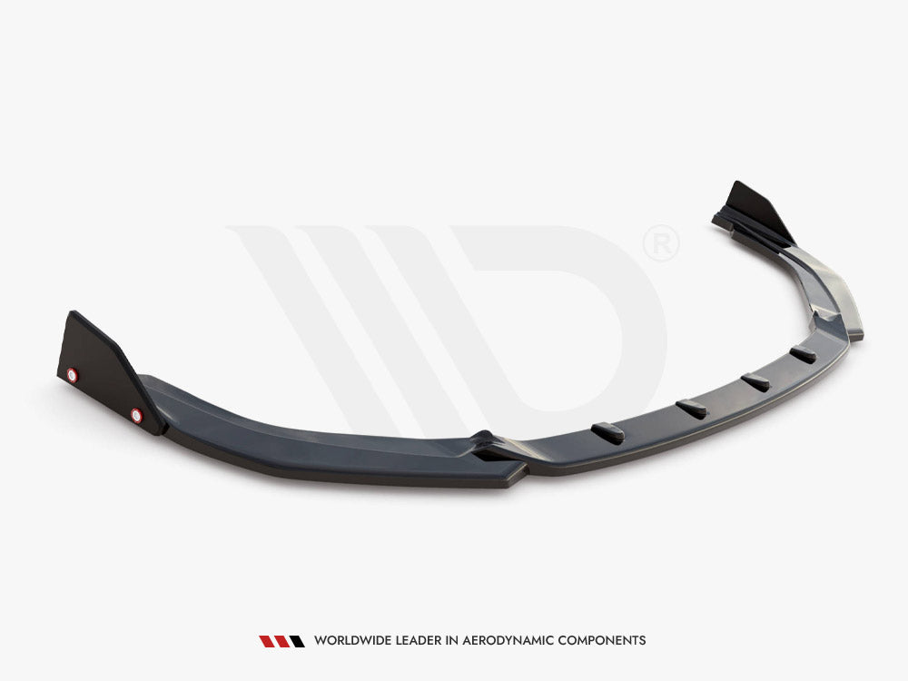 Front Splitter V.1 + Flaps Toyota Corolla GR Sport Hatchback XII - Wayside Performance 