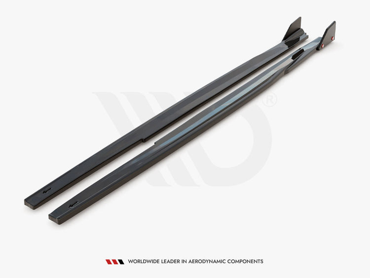 Side Skirts Diffusers V.1 + Flaps Toyota Corolla GR Sport Hatchback XII - Wayside Performance 