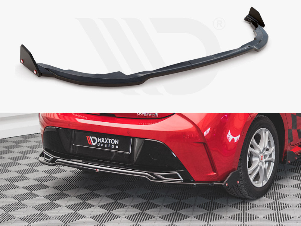 Central Rear Splitter + Flaps Toyota Corolla GR Sport Hatchback XII - Wayside Performance 