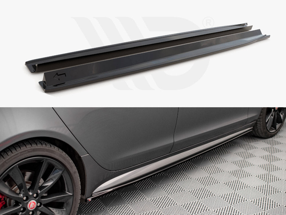 Side Skirts Diffusers Jaguar XF R-sport MK2 (2015-2020) - Wayside Performance 