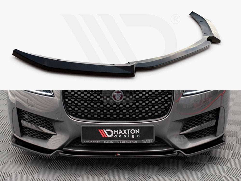 Front Splitter V.2 Jaguar XF R-sport MK2 (2015-2020) - Wayside Performance 