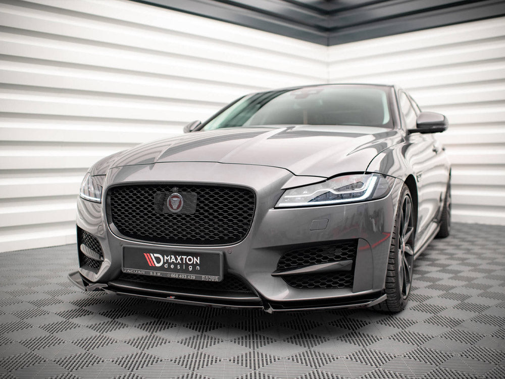 Front Splitter V.2 Jaguar XF R-sport MK2 (2015-2020) - Wayside Performance 