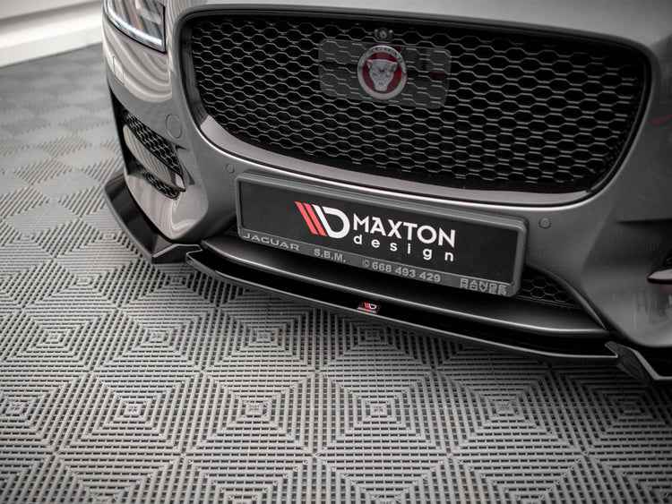 Front Splitter V.2 Jaguar XF R-sport MK2 (2015-2020) - Wayside Performance 