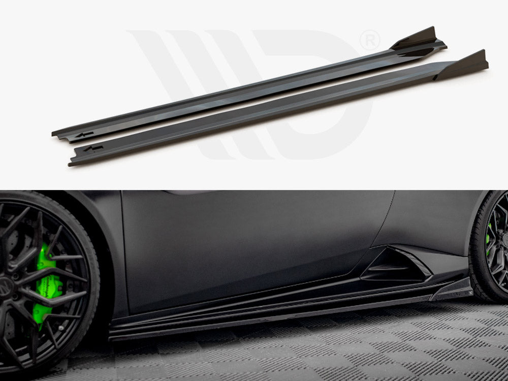 Side Skirts Diffusers Lamborghini Huracan EVO - Wayside Performance 