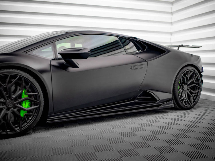 Side Skirts Diffusers Lamborghini Huracan EVO - Wayside Performance 