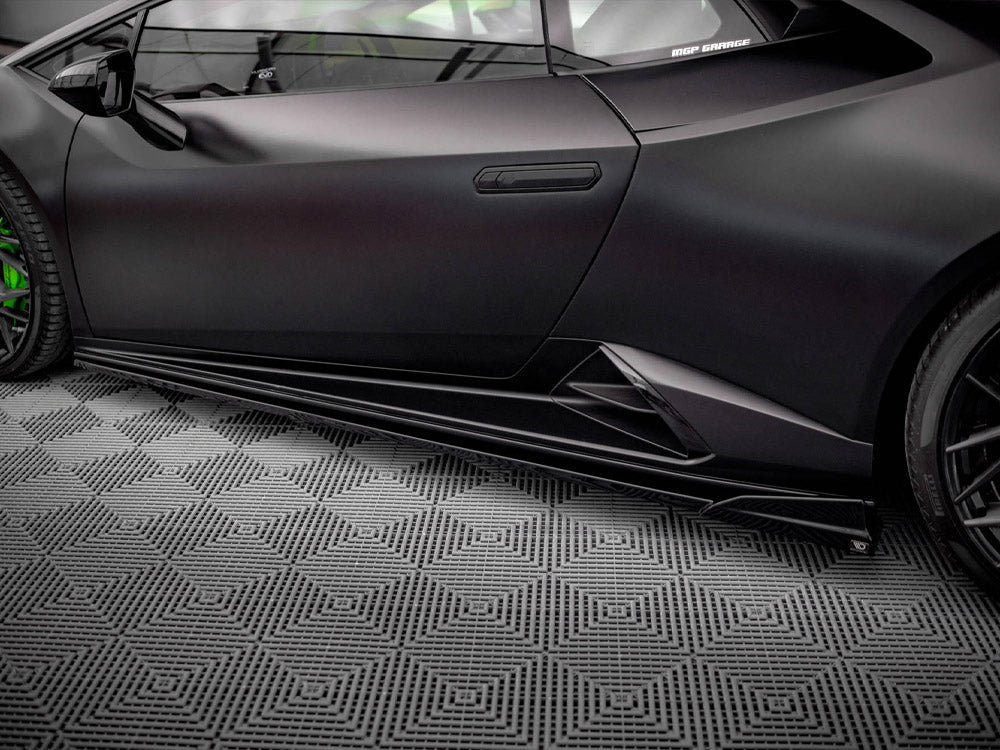 Side Skirts Diffusers Lamborghini Huracan EVO - Wayside Performance 