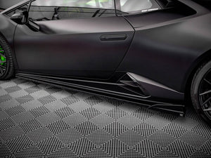 Side Skirts Diffusers Lamborghini Huracan EVO - Wayside Performance 