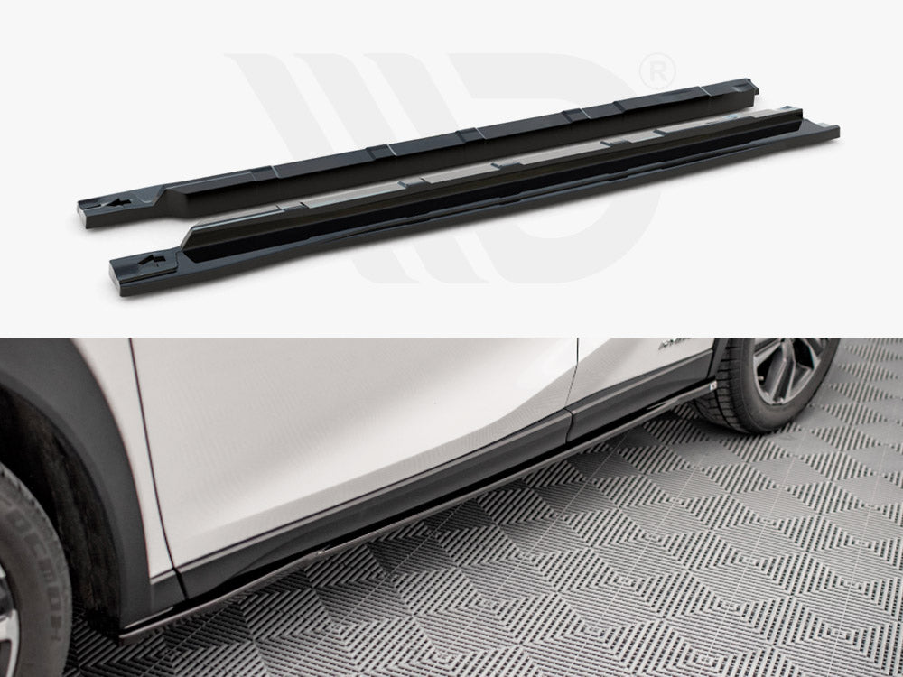 Side Skirts Diffusers Lexus UX MK1 (2018-) - Wayside Performance 