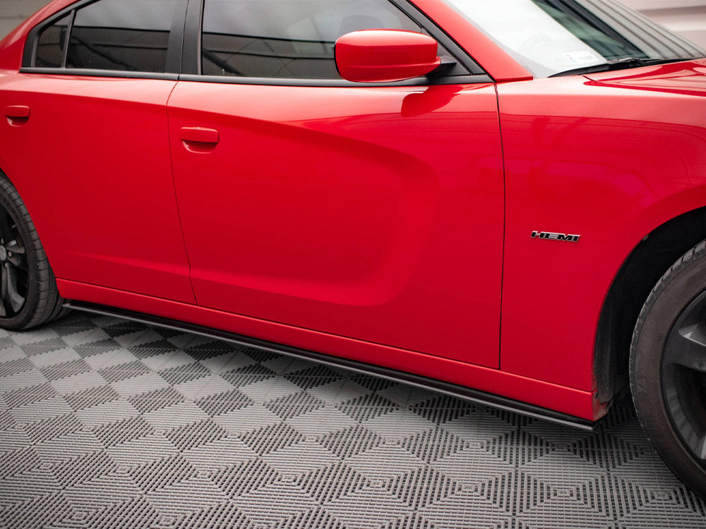 Street PRO Side Skirts Diffusers Dodge Charger RT Mk7 Facelift - Wayside Performance 