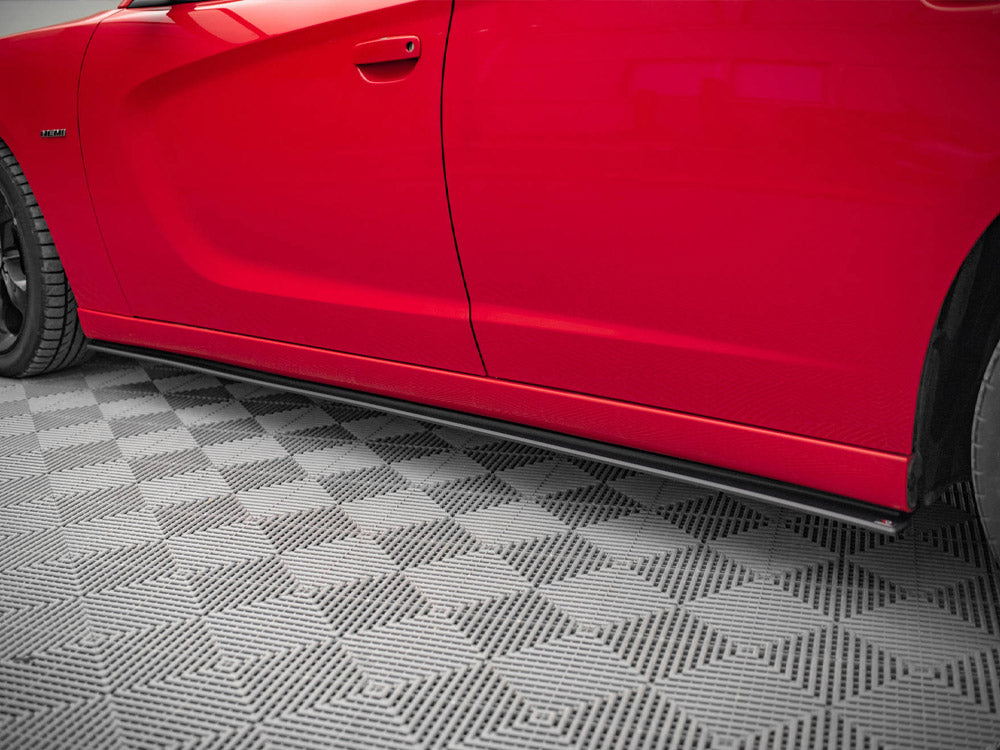 Street PRO Side Skirts Diffusers Dodge Charger RT Mk7 Facelift - Wayside Performance 