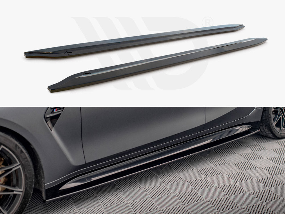 Maxton Design Side Skirts Diffusers V.1 Bmw M3 G80 (2021-) - Wayside Performance 
