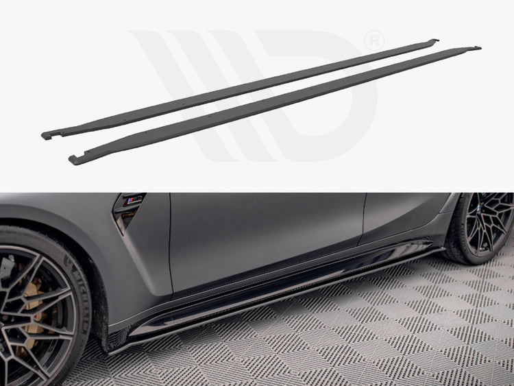 Maxton Design Street Pro Side Skirts Diffusers Bmw M3 G80 (2021-) - Wayside Performance 