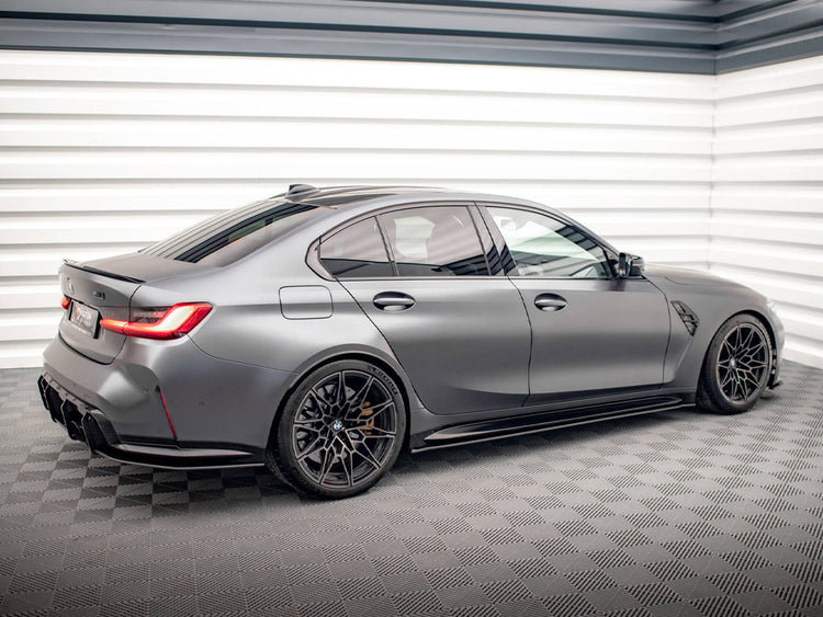 Maxton Design Street Pro Side Skirts Diffusers Bmw M3 G80 (2021-) - Wayside Performance 