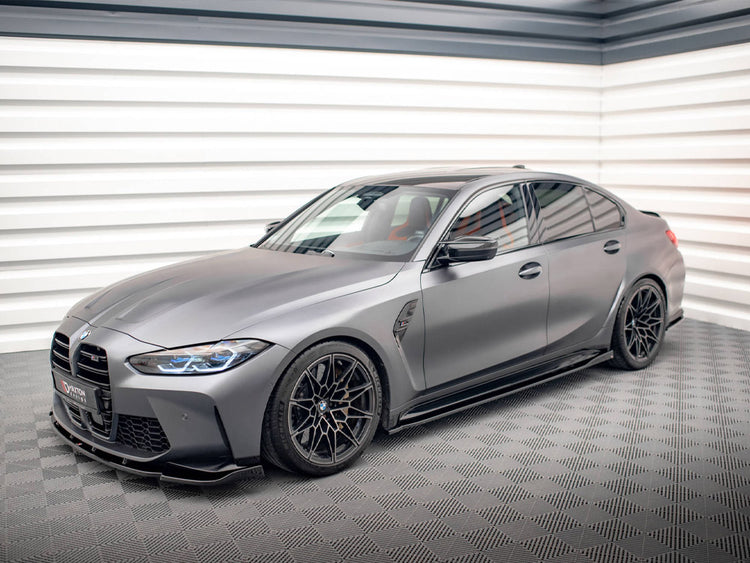 Maxton Design Side Skirts Diffusers V.2 Bmw M3 G80 (2021-) - Wayside Performance 