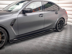 Maxton Design Side Skirts Diffusers V.2 Bmw M3 G80 (2021-) - Wayside Performance 