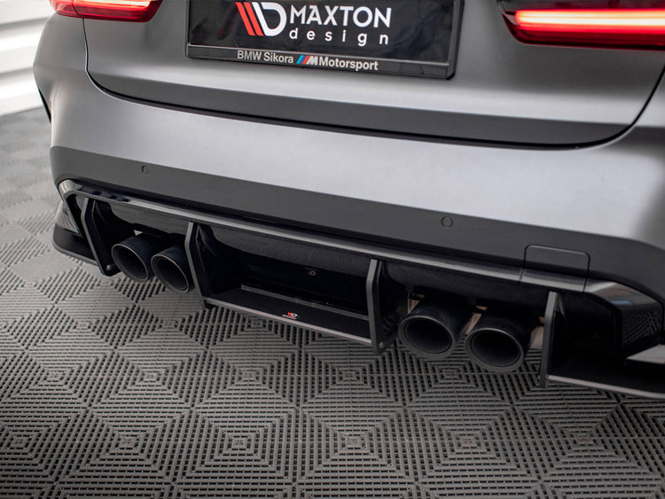Maxton Design Street Pro Rear Diffuser Bmw M3 G80 (2021-) - Wayside Performance 