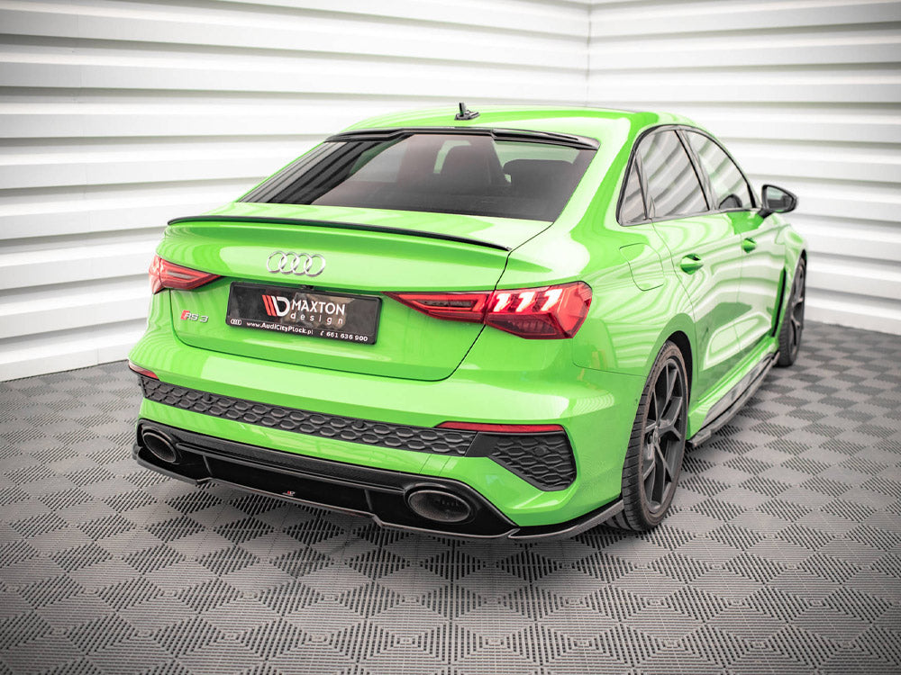 Maxton Design Central Rear Splitter Audi Rs3 Sedan 8y (2020-) - Wayside Performance
