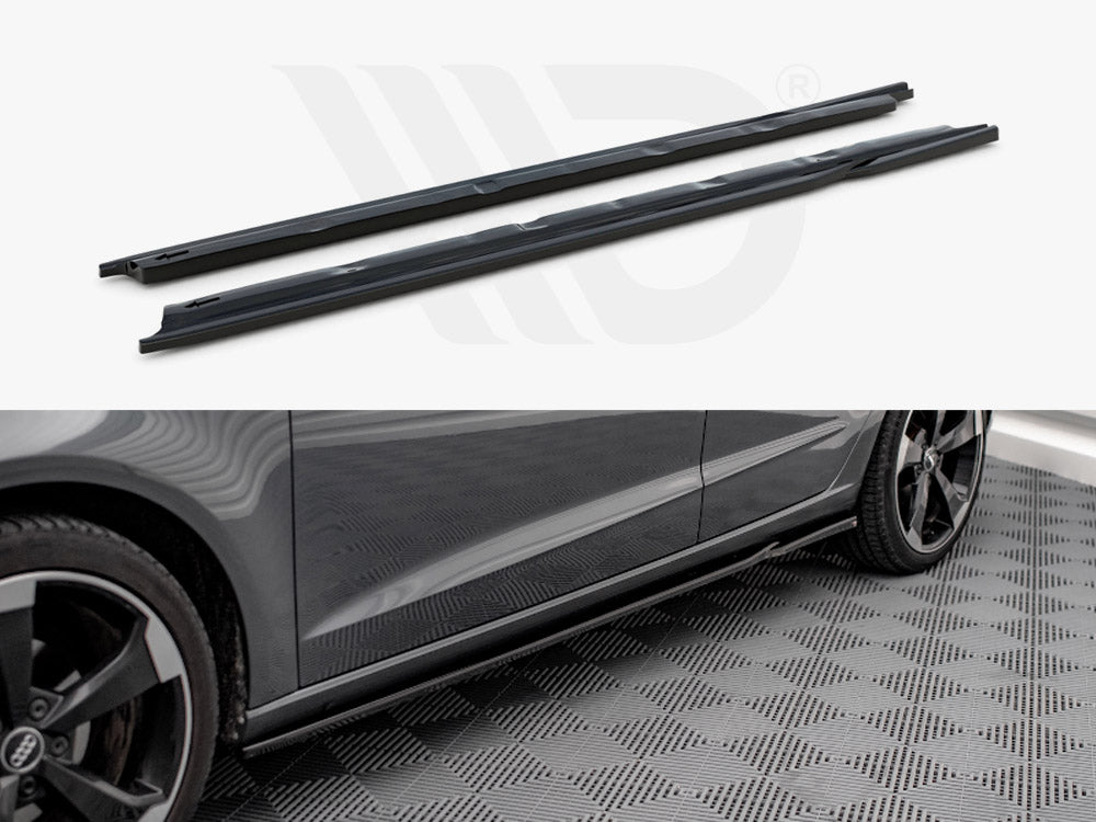 Side Skirts Diffusers Audi A3 Sportback 8V - Wayside Performance 