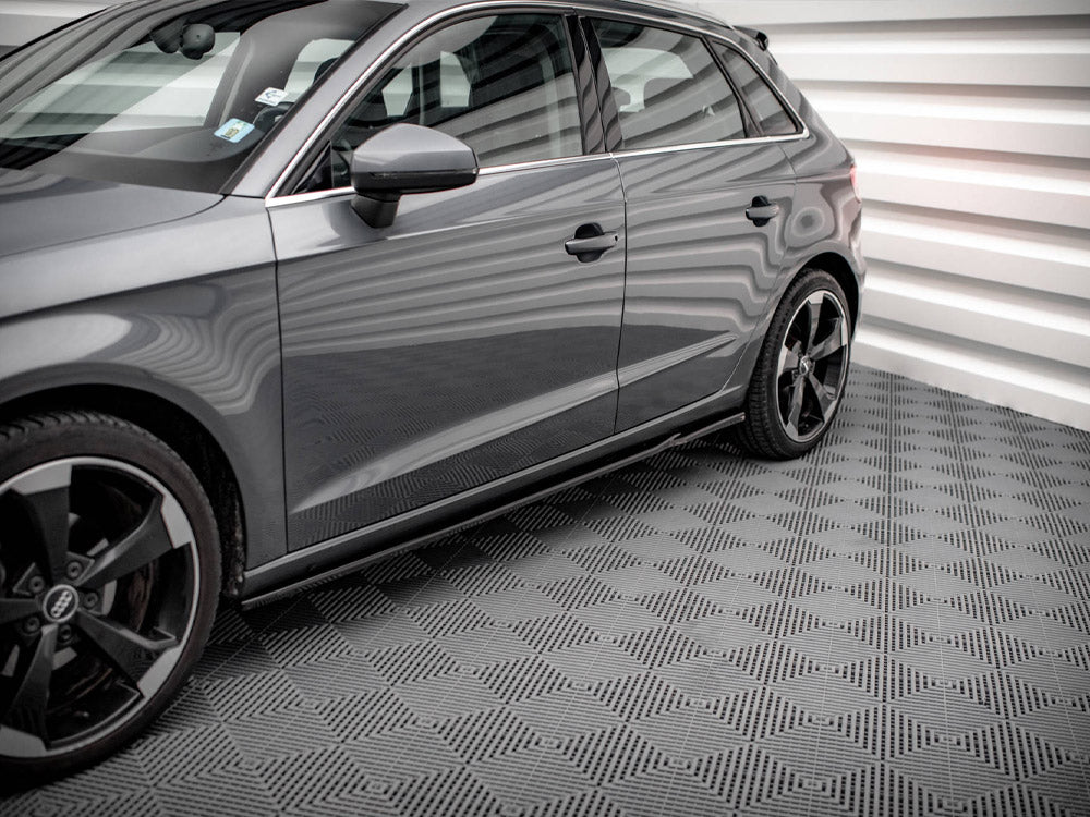 Side Skirts Diffusers Audi A3 Sportback 8V - Wayside Performance 