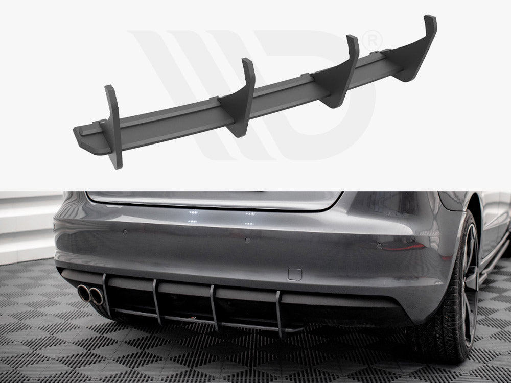 Street PRO Rear Diffuser Audi A3 Sportback 8V (2013-2016) - Wayside Performance 