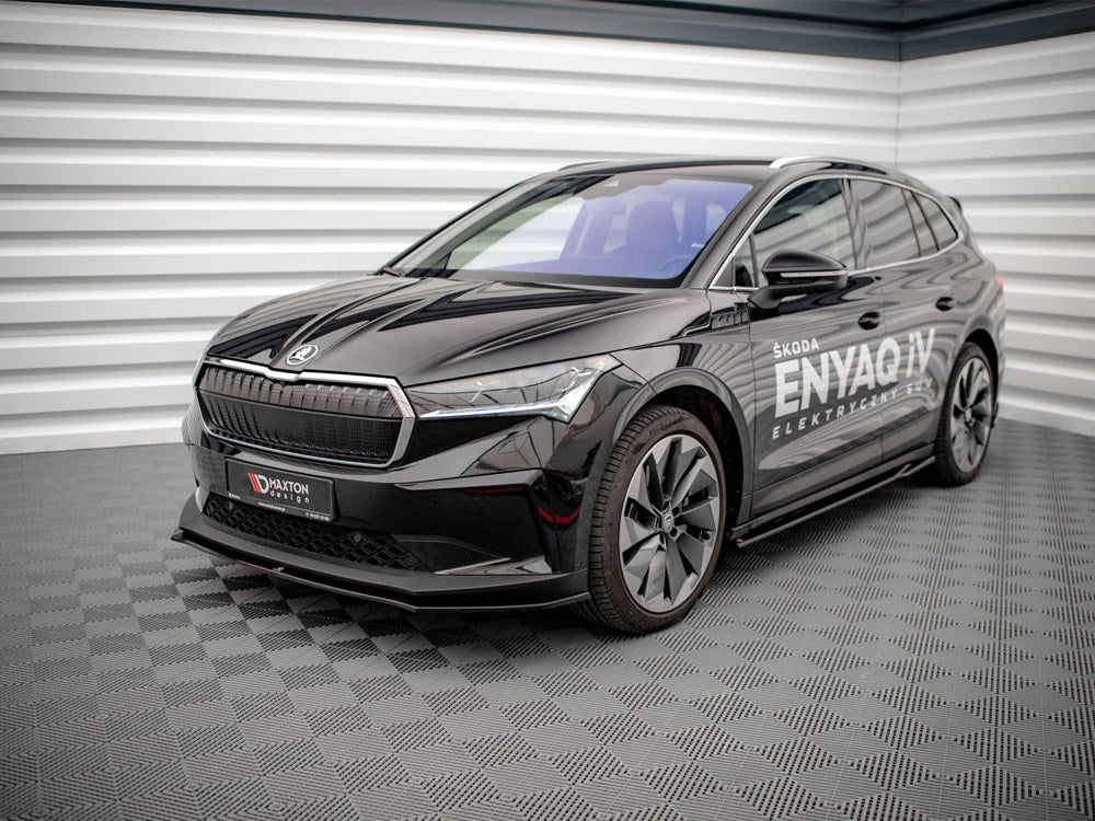 Front Splitter V.1 Skoda Enyaq IV (2020-) - Wayside Performance 