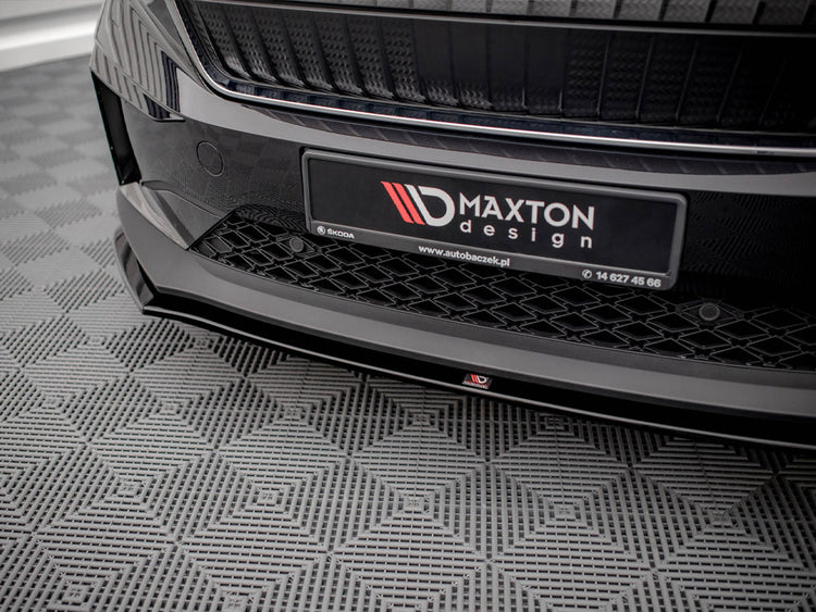 Front Splitter V.1 Skoda Enyaq IV (2020-) - Wayside Performance 