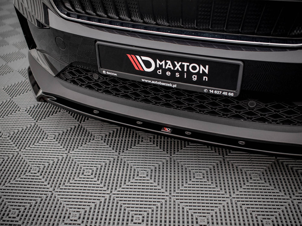 Front Splitter V.2 Skoda Enyaq IV (2020-) - Wayside Performance 